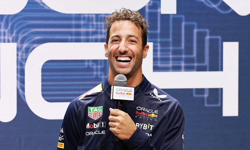 Ricciardo in Ford Supercar for Red Bull