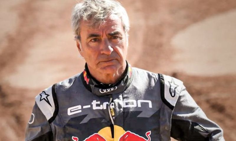 Sainz sr. herstelt na crash Dakar