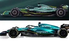 Thumbnail for article: Aston Martin's new AMR23 compared to 2022 F1 car