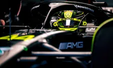 Thumbnail for article: Hamilton blij met zwarte Mercedes W14: 'Belangrijkst is hoe snel hij gaat'