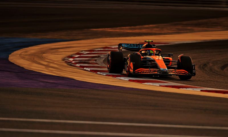 McLaren and Haas already active in Bahrain