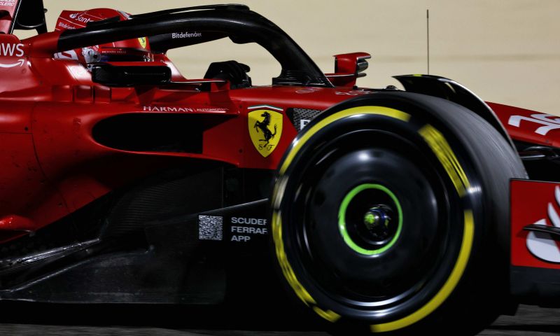 Ferrari na tweede dag F1 wintertest 2023