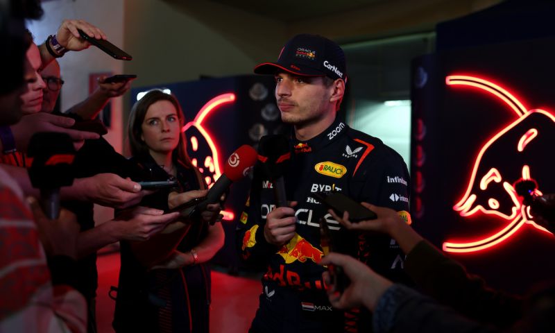 Verstappen grapt over sokweddenschap Giedo van der Garde