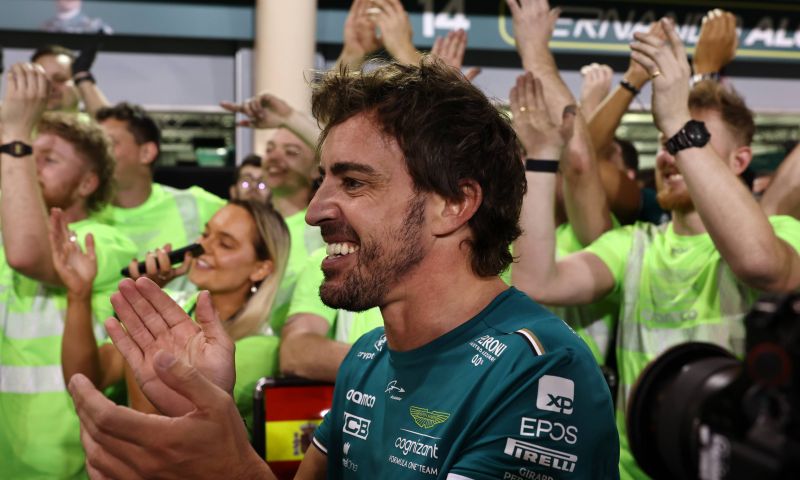 Eindelijk gelukt voor Alonso in F1 carrière