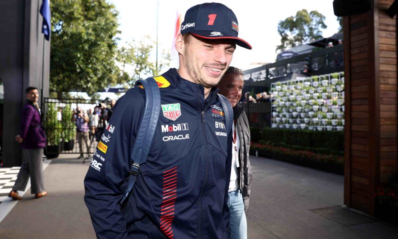 reaction verstappen after qualifying australia 2023