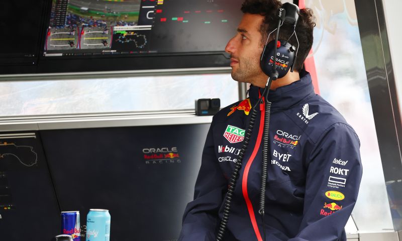 Daniel Ricciardo reageert op zijn baan bij Red Bull Racing