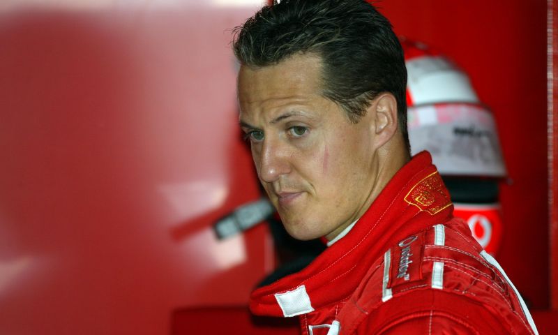 Anekdote over Michael Schumacher die over voet fotograaf reed