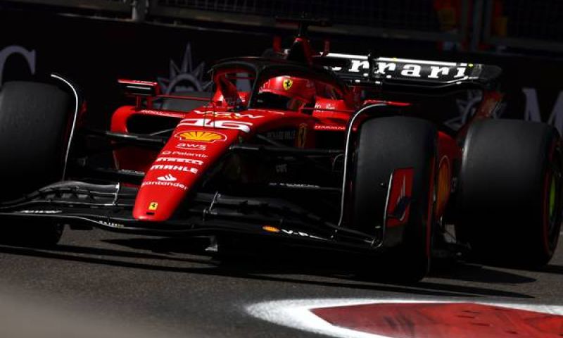 2023 Azerbaijan qualifying report Leclerc on pole