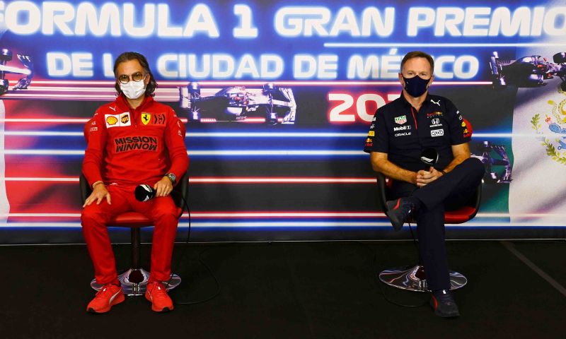 ferrari en red bull gaan na miami in gesprek over personeel