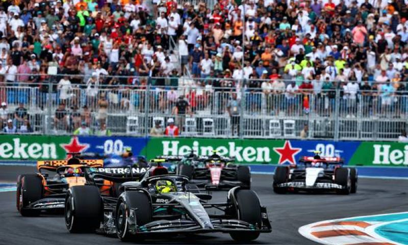 Hamilton's reactie op de Grand Prix van Miami 2023