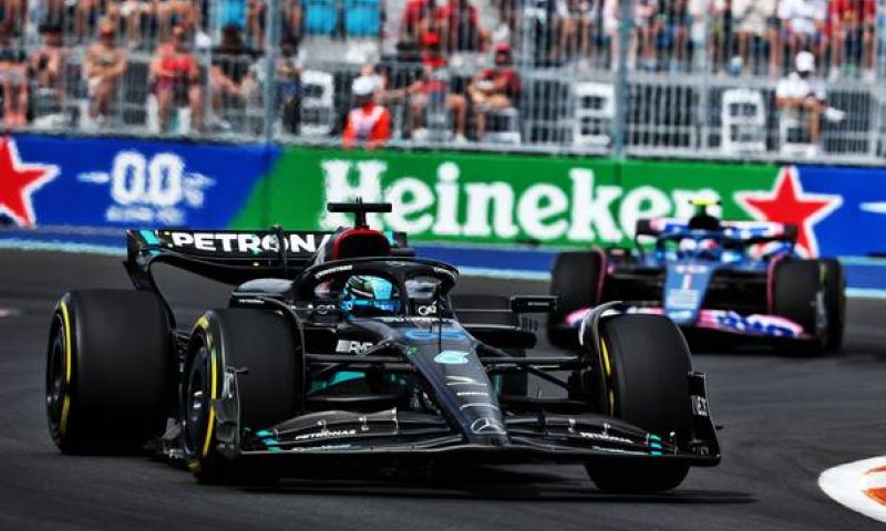 Russell over Mercedes resultaat in Miami GP 2023