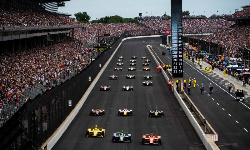 Results qualifying Indy 500 veekay grosjean