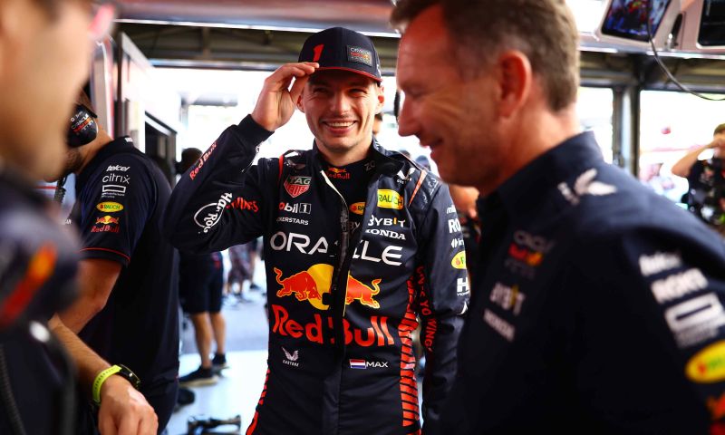 Horner's reaction after verstappen win in monaco