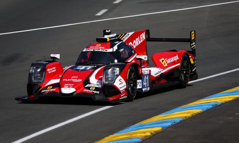 Robert Kubica on the 24 hours of le mans