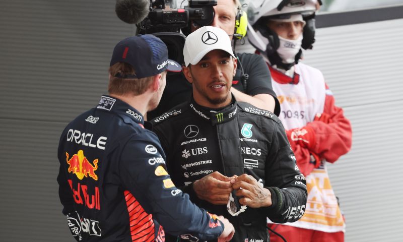 Lewis Hamilton is complimentary about Max Verstappen