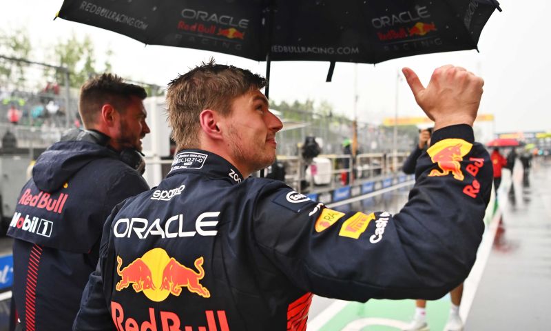 verstappen on key to fast rain lap