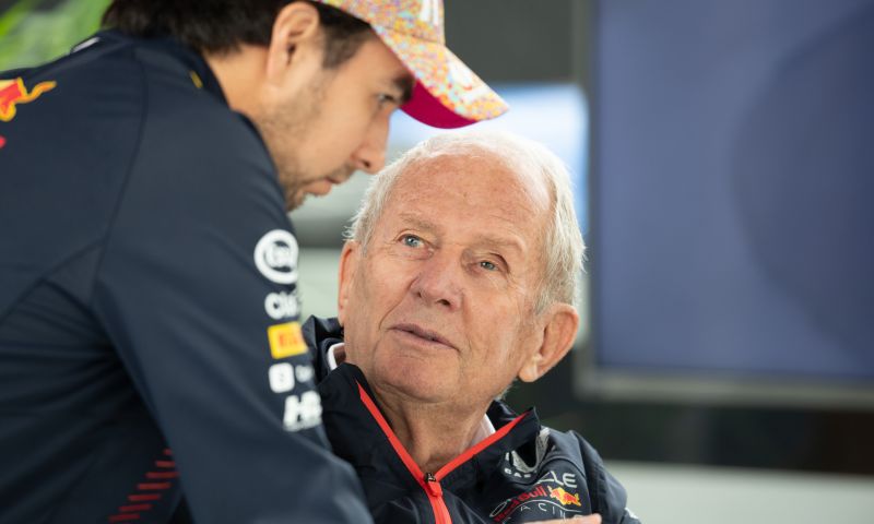 Helmut Marko on Sergio Perez at Red Bull Racing