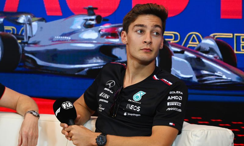 George Russell sul dominio di Max Verstappen