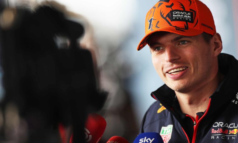 Verstappen on Thursday at Silverstone 2023 | F1