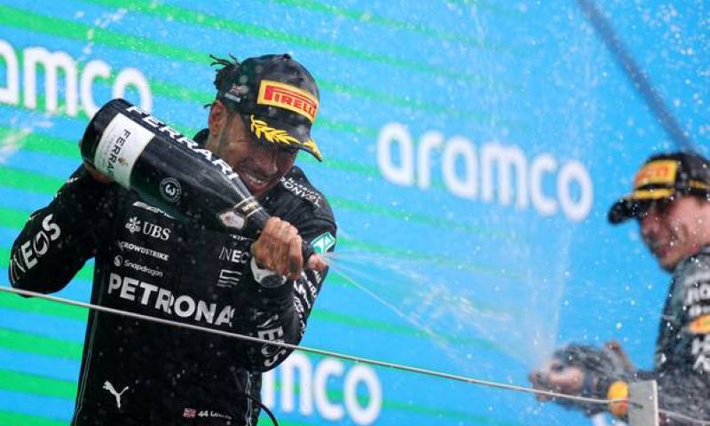 Hamilton podio Gran Premio di Gran Bretagna di Silverstone 2023