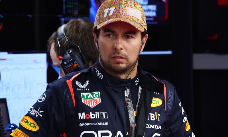 Red Bull driver Sergio Perez has a painful statistic behind his name