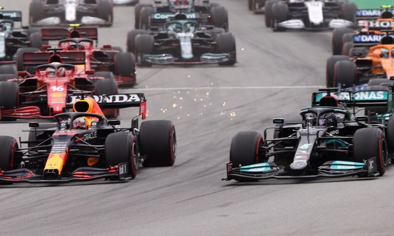 So verliefen die letzten Starts mit Hamilton und Verstappen in der ersten Reihe