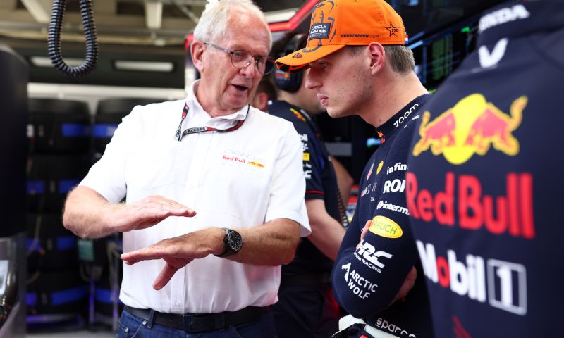 Helmut Marko Belgien GP Regen und viele niederländische Besucher