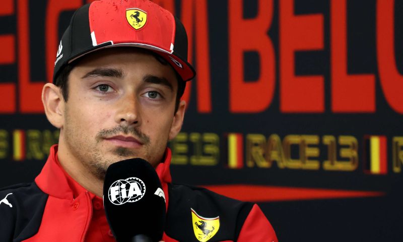 Leclerc auf Sicherheit GP Belgien