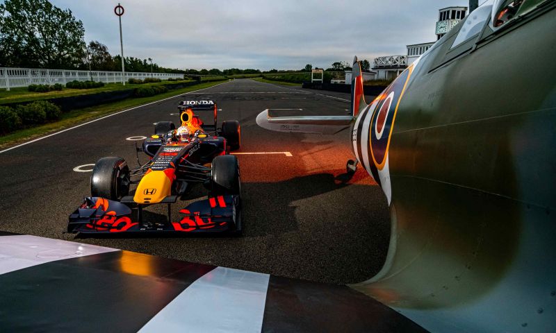 Dit is het vliegtuig van Max Verstappen