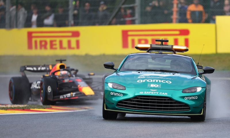 Does safety car driver Mayländer ever make a mistake? 'Am only human too'