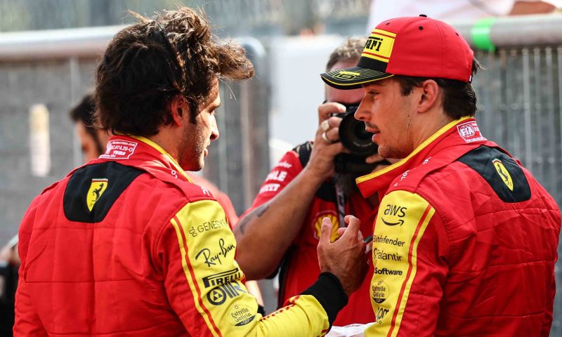 Sainz e Leclerc sulla pressione delle prestazioni in Ferrari