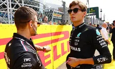 Thumbnail for article: Russell ahead of Hamilton but behind Red Bull and Ferrari: 'Just a step ahead'