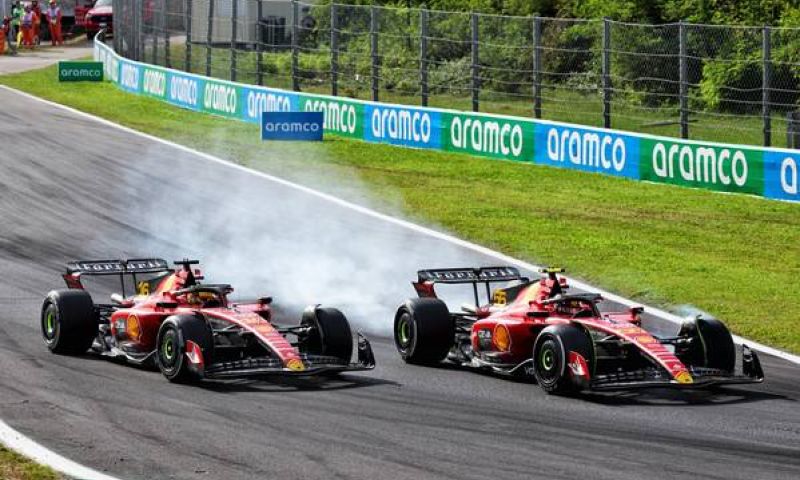 Leclerc sulle battaglie con Perez e Sainz Gran Premio d'Italia 2023