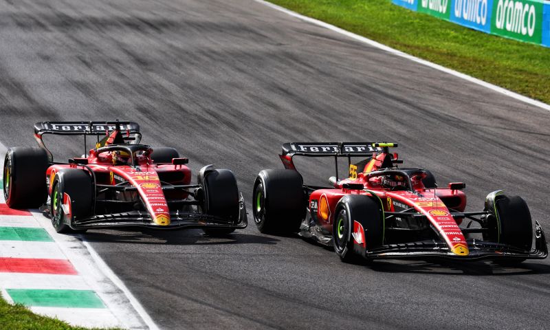 palmer analizza il sorpasso di sainz sulla ferrari di leclerc