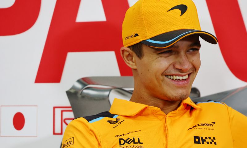 conferenza stampa di lando norris giappone 2023