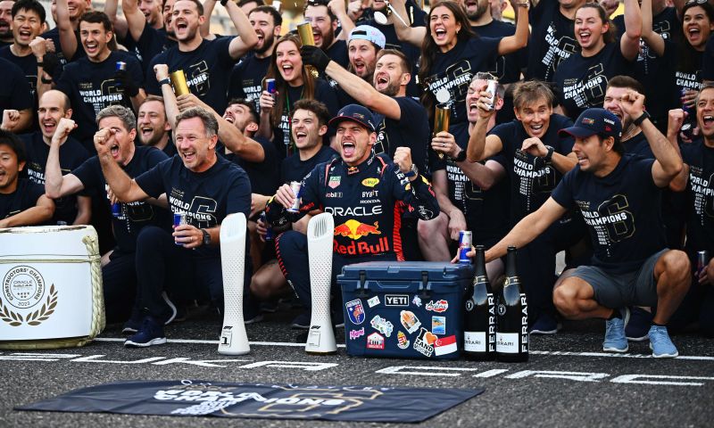 Red bull racing batte il record di mclaren e ferrari dopo il titolo del gp del giappone