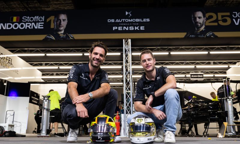 jean-eric vergne and stoffel vandoorne on formula e season