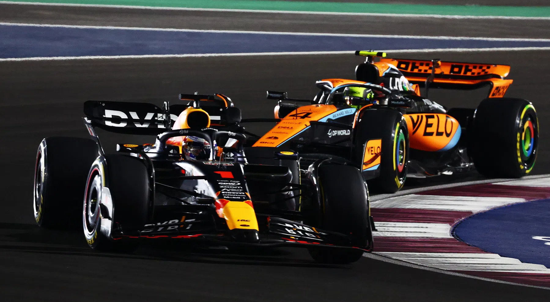 mclaren breaks record red bull verstappen past vettel perez negative