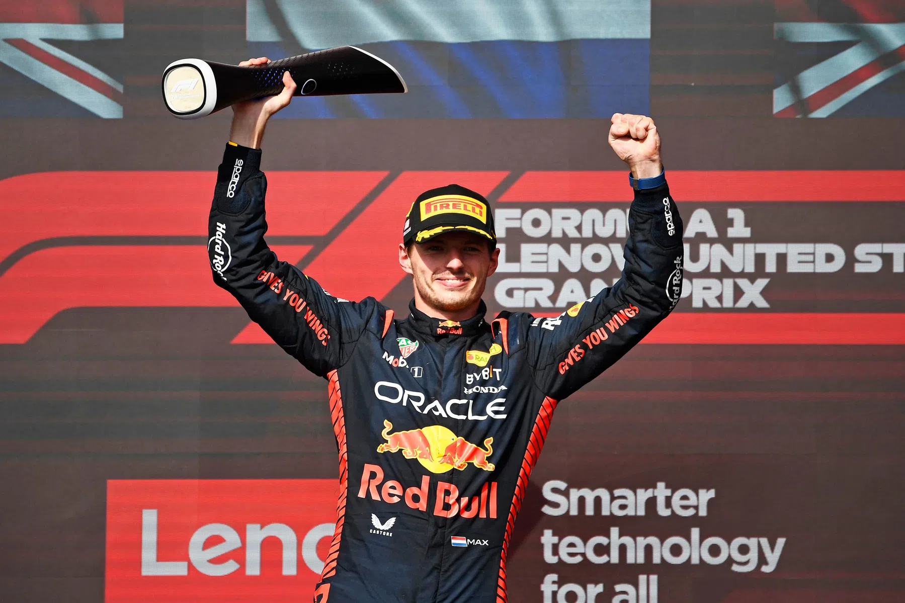 verstappen nach ausbuhen beim großen preis der vereinigten staaten 2023