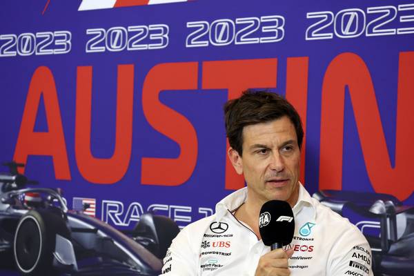 toto wolff reaction after united states grad prix sprint race