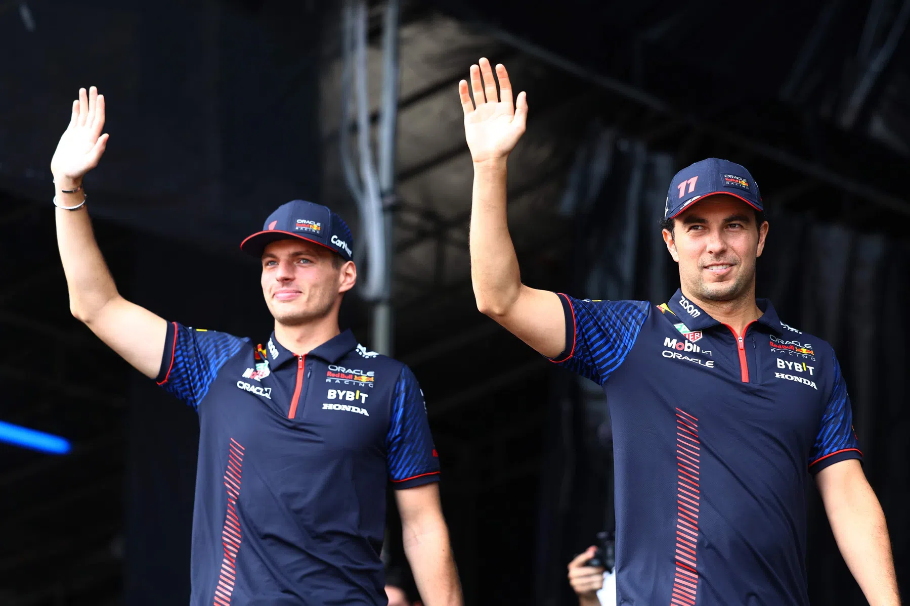 perez fans block verstappen Mexican Grand Prix