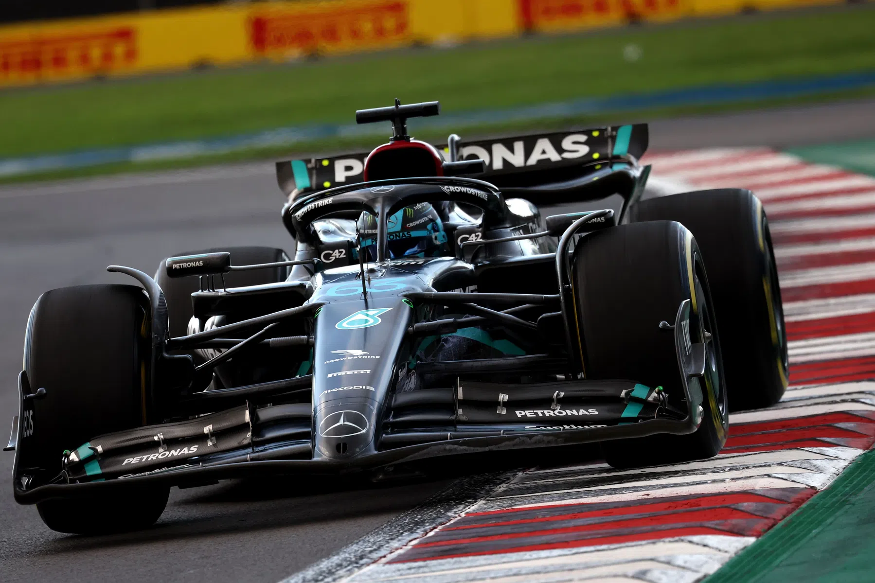 W14 Mercedes still not running as hoped for Hamilton