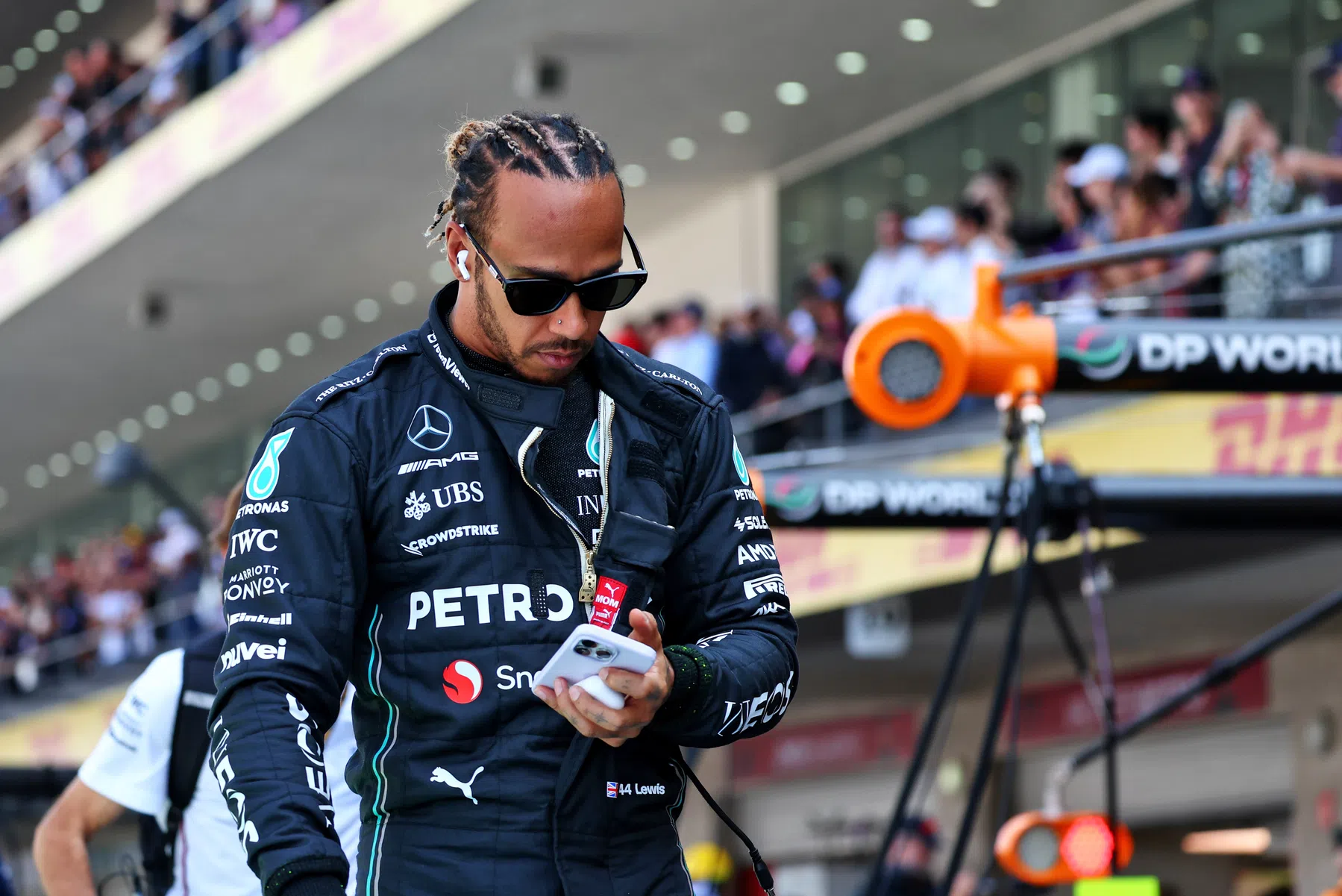 Lewis Hamilton happy with podium finish in Mexican Grand Prix