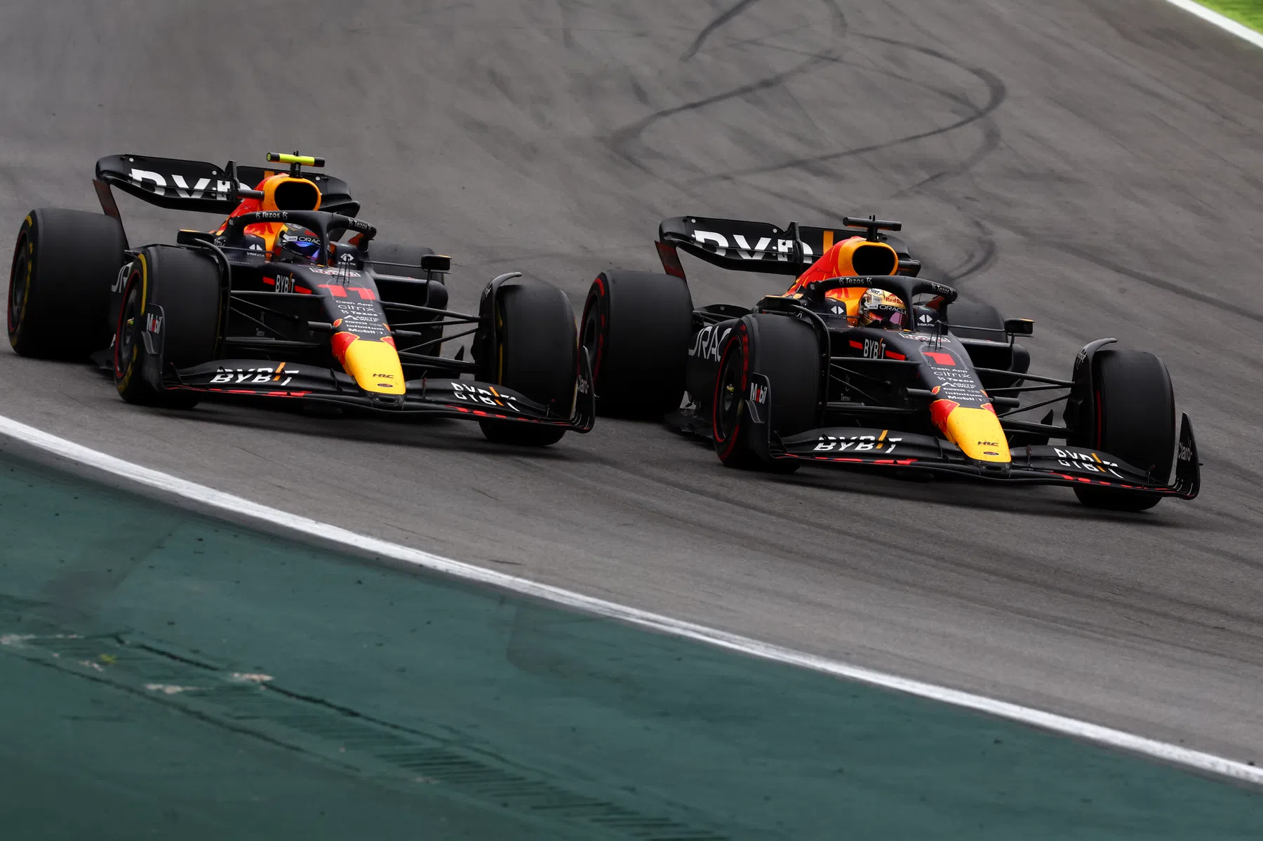 sim lap max verstappen in brasile