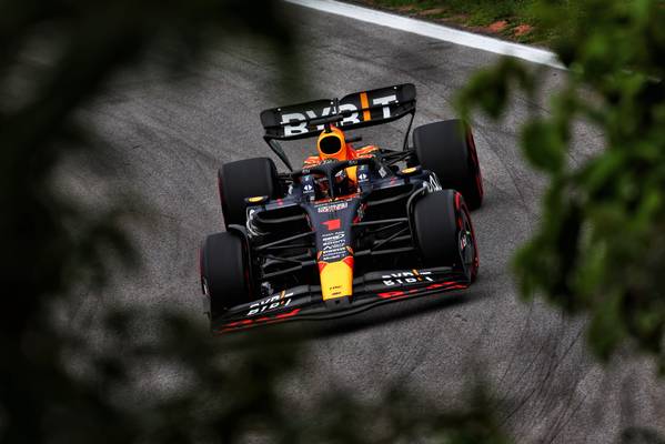 Verstappen wins Qualifying Sao Paulo Grand Prix 2023 Brazil Leclerc Stroll