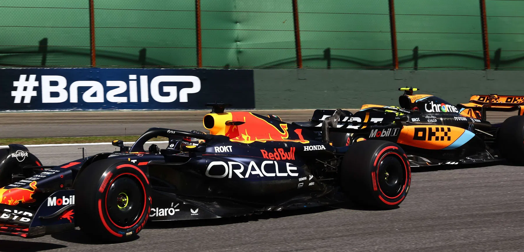 Verstappen after Brazil GP 2023 duel norris