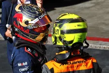 Thumbnail for article: 'First fight' with Verstappen was a unique challenge for Norris