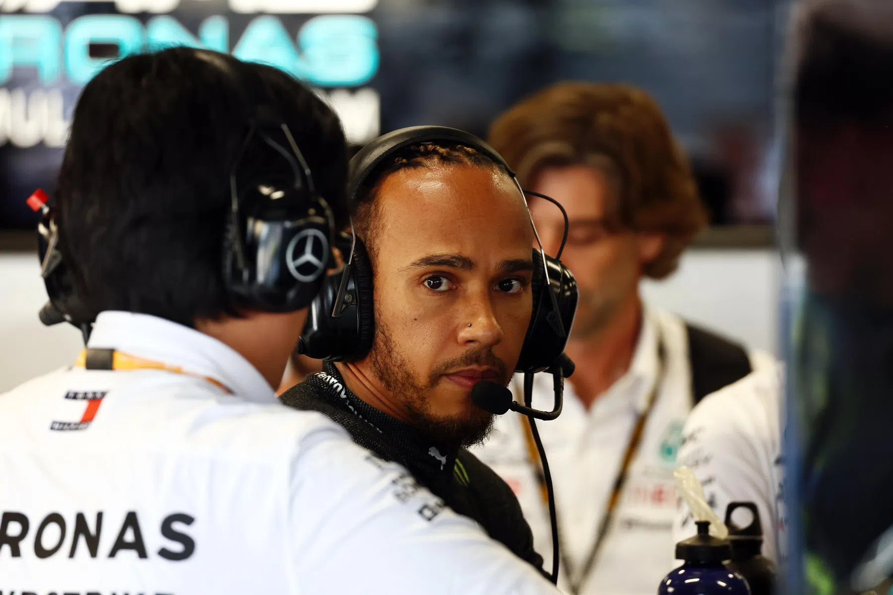 mercedes debrief Riccardo Musconi Brazil GP 2023