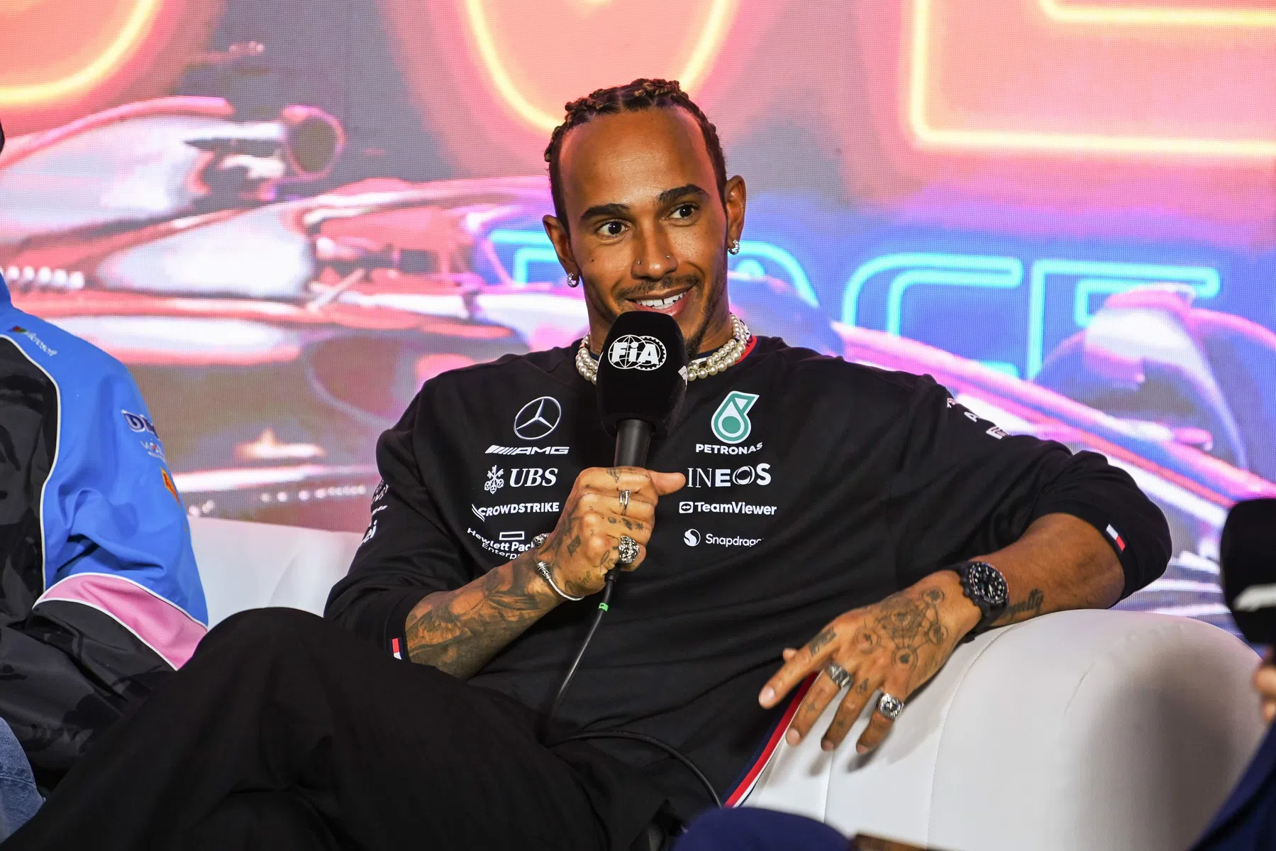 Hamilton beeindruckt beim Las Vegas GP