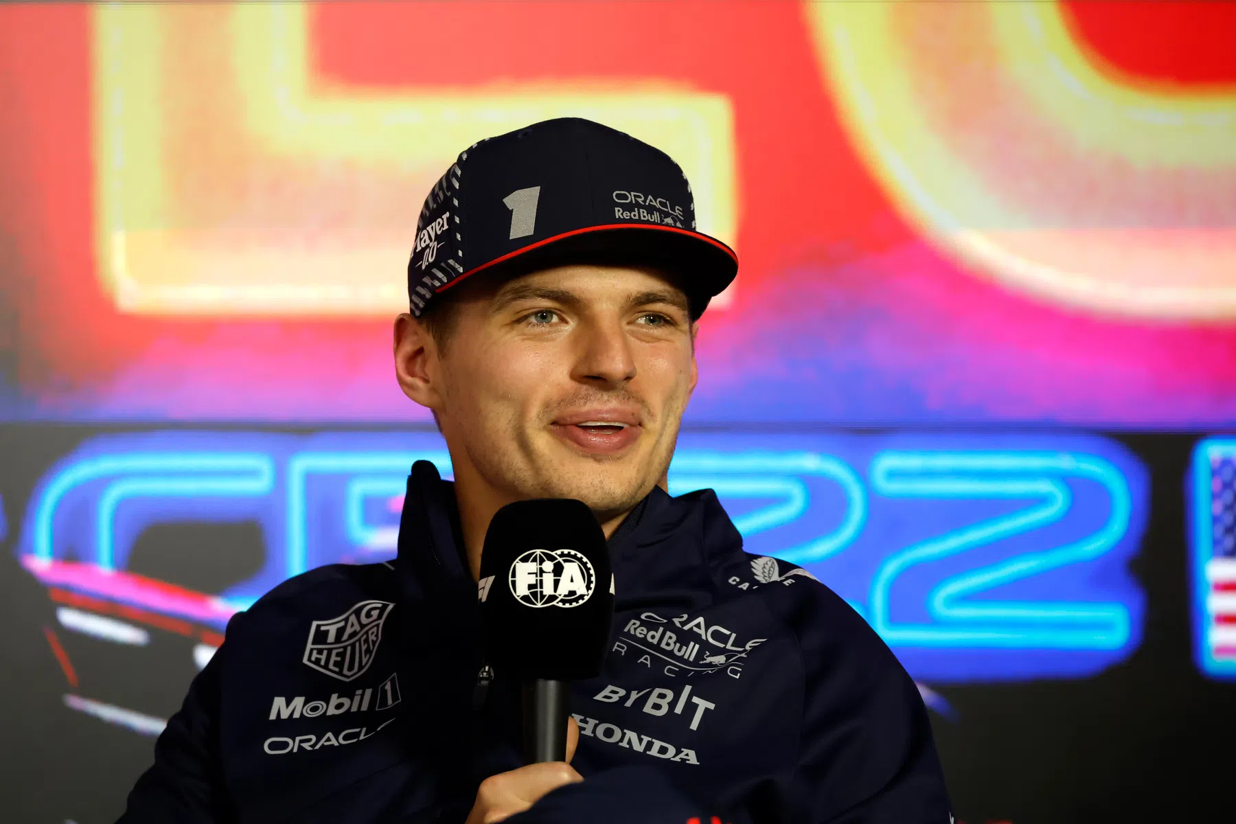 max verstappen laughs at steve hill las vegas